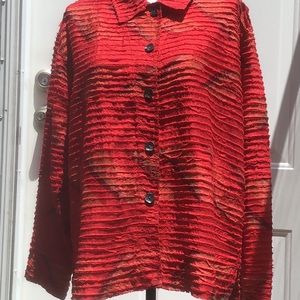 Chico’s Long Sleeve Jacket SZ 2